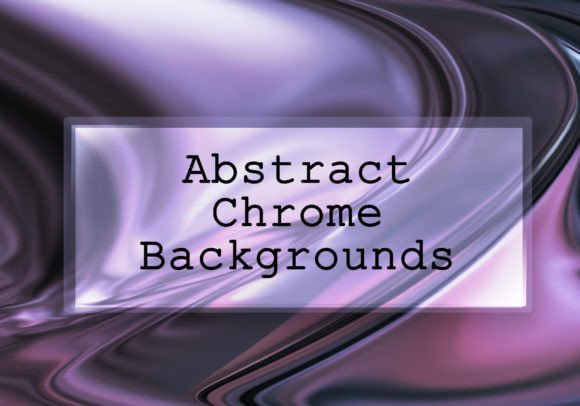 6 Abstract Liquid Violet Chrome Backgrounds for Creative and Professional Use