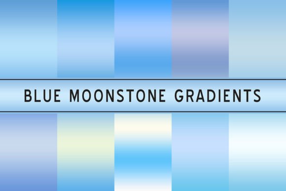 Blue Moonstone Gradients: Elevating Your Creative Projects with Stunning Visuals