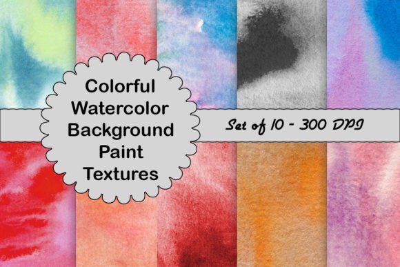 Colorful Watercolor Backgrounds