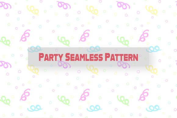 Confetti Streamers Party Seamless: A Versatile Background for Creative Projects