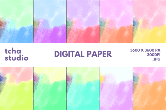 Exploring the Versatility of Abstract Colorful Digital Papers in Modern Design