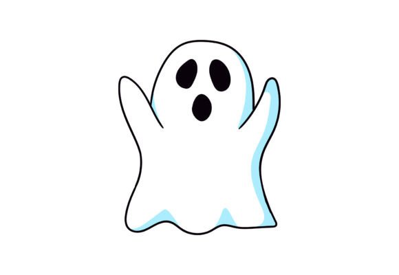 Ghost Clipart Artwork for Creative Projects