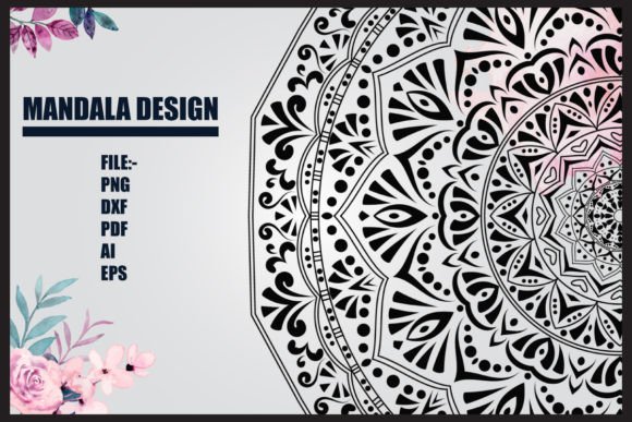 Mandala Design Coloring Book: A Versatile Tool for Creativity and Decoration