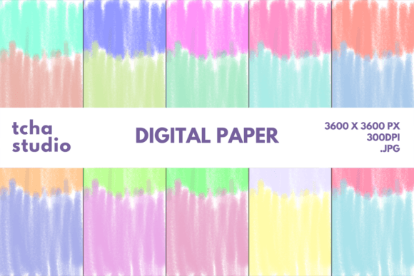 Pastel Sweet Digital Papers: A Versatile Asset for Creative and Business Workflows