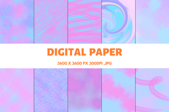 Unicorn Pony Digital Papers: A Versatile Asset for Creative and Commercial Projects