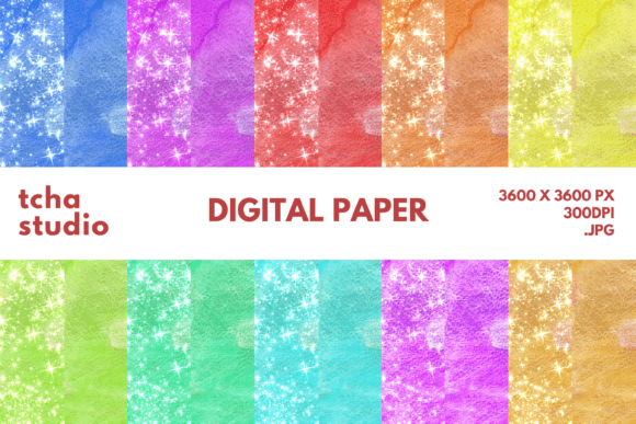 Wink Watercolor Digital Papers: Elevating Creativity in a Digital World